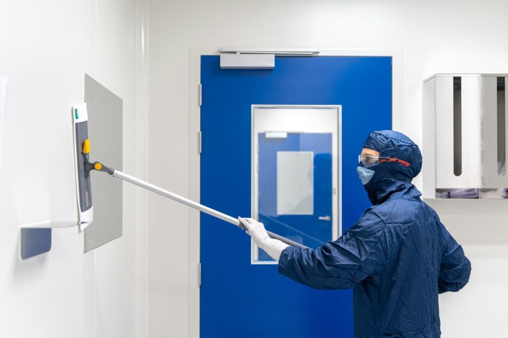 Commercial Disinfection Services in orange